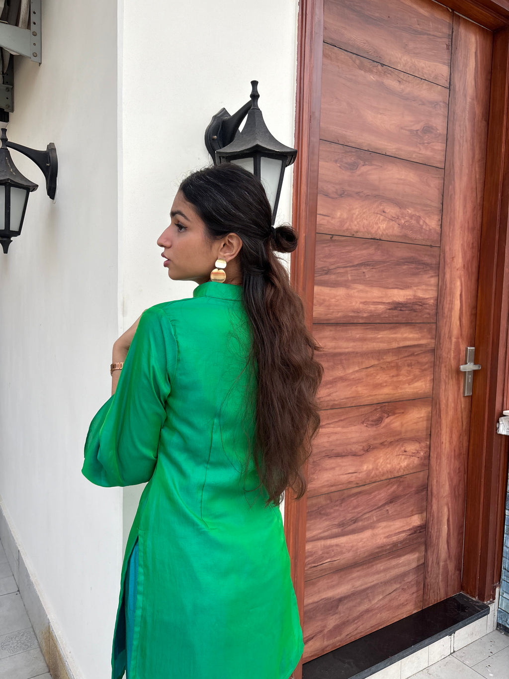 Emerald Green &amp; Teal Co-ord Set 💚